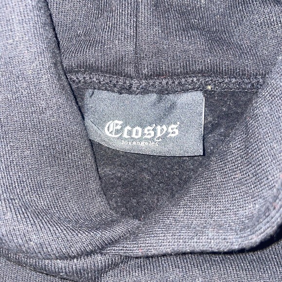 Ecosys LA Star Girl Space Guardian Black Hoodie Size Medium - Picture 2 of 7